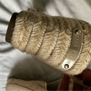 Anne Klein Textile Upper 9 1/2M Rose Gold